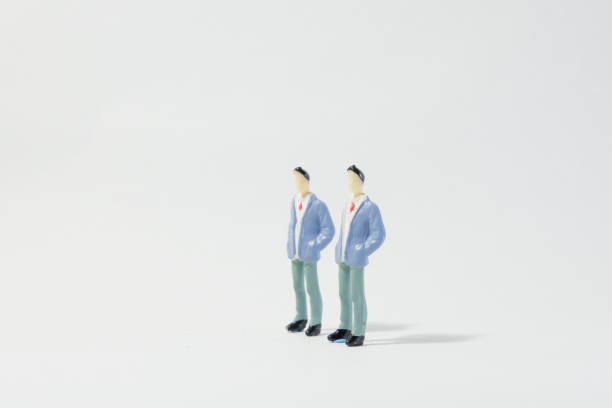 istock Twin brothers dressed in the same clothes 1140372689