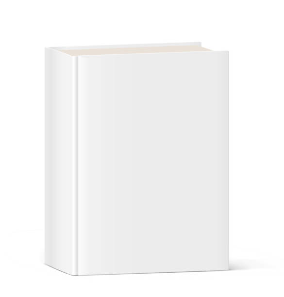 istock Template of blank cover book on white background. 1140374990