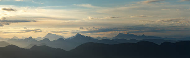 istock Sunrise Over Mountains Panorama 1140377703