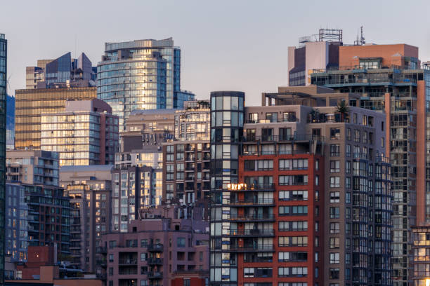 istock Modern Commmercial and residential high rise buildings 1140378241