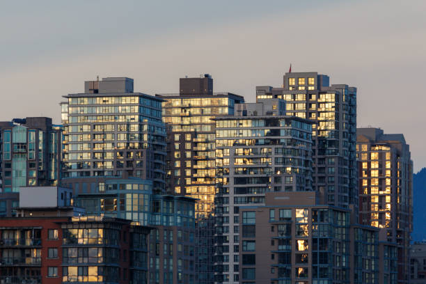 istock Modern Commmercial and residential high rise buildings 1140378271