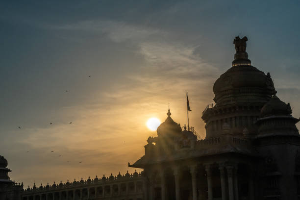 istock Karnataka State Vidhan Soudha building in Bangalore 1140386730