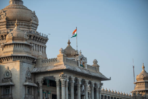 istock Karnataka State Vidhan Soudha building in Bangalore 1140386896