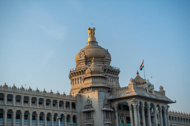 istock Karnataka State Vidhan Soudha building in Bangalore 1140386902