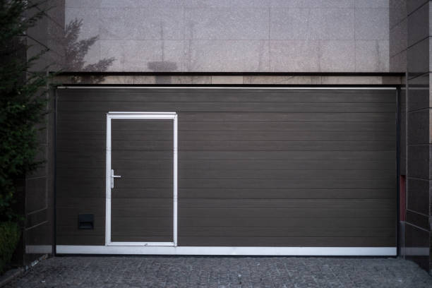 Parking Garage Door of A Building