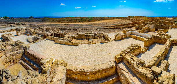 istock Paphos Archaeological Park on Cyprus 1140391554