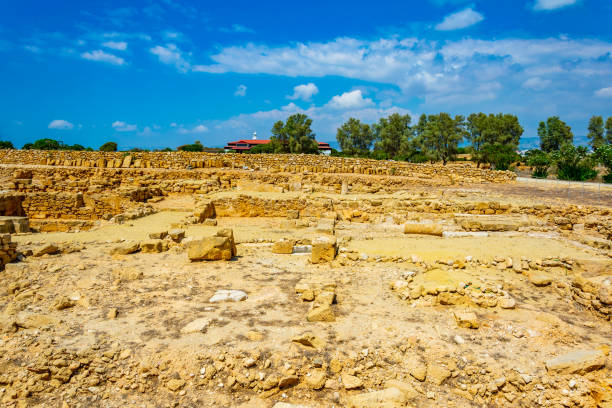 istock Paphos Archaeological Park on Cyprus 1140393701