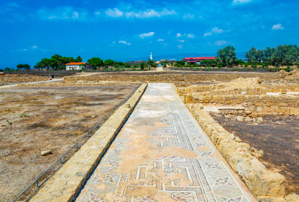 istock Paphos Archaeological Park on Cyprus 1140395373