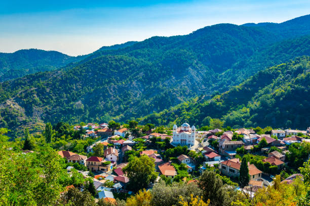 istock Pedoulas village on Cyprus 1140399584
