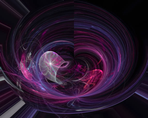 istock abstract digital fractal, fantasy design 1140400920