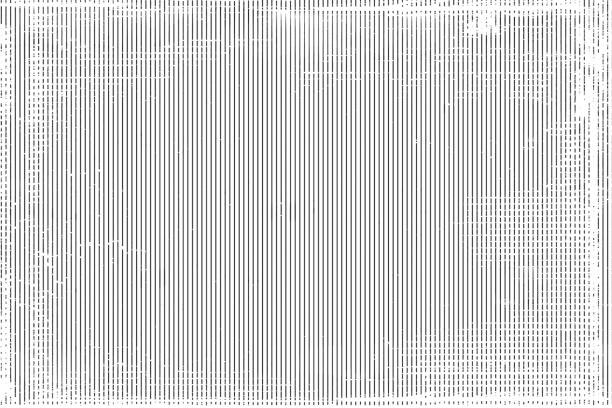 istock Halftone monochrome grunge vertical lines texture. 1140401090