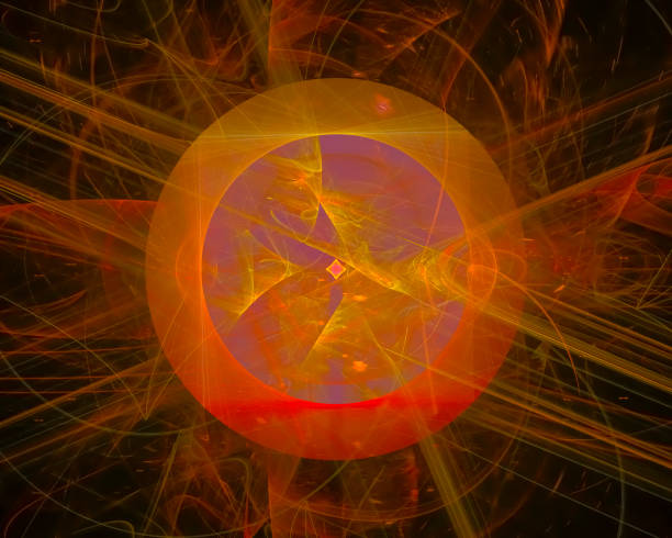 istock abstract digital fractal, fantasy design 1140404468