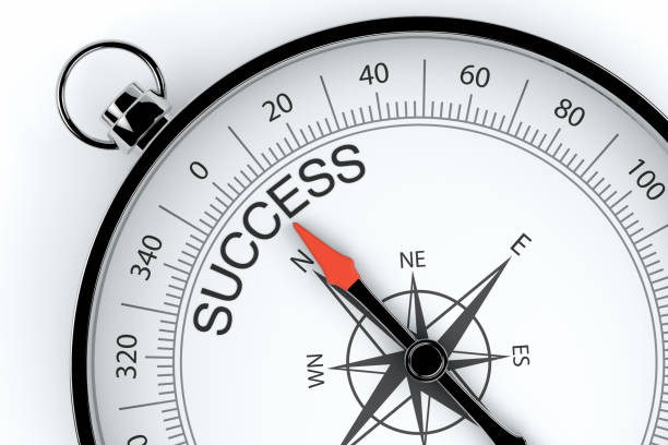 istock Compass Arrow Pointing to Success 1140404747
