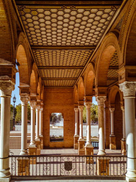 istock Plaza de Espana in Seville 1140406878