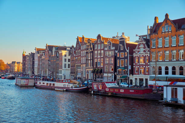 istock View of the canals  in Amsterdam. Netherlands. 1140410217