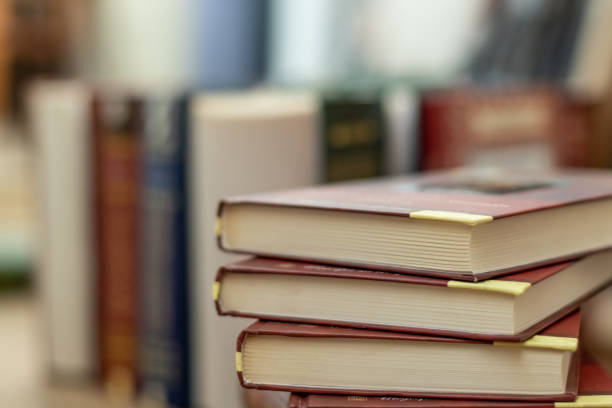 Stack of varied books many books piles Education learning concept