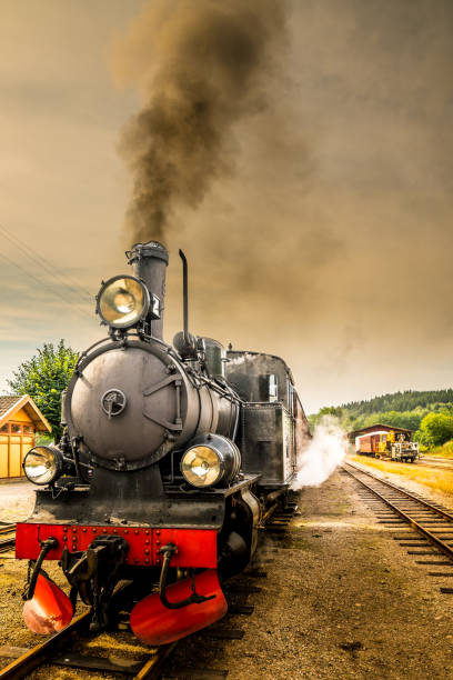 istock Steam locomotive 1140410346