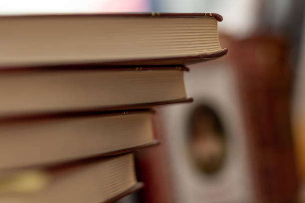 istock Stack of varied books many books piles 1140410369