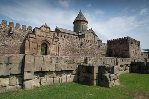 istock Svetitskhovel cathedral in Mtskheta, Georgia 1140413622