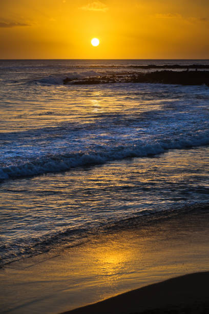 istock Hawaiian Sunset at Poipu Beach Kauai 1140417218