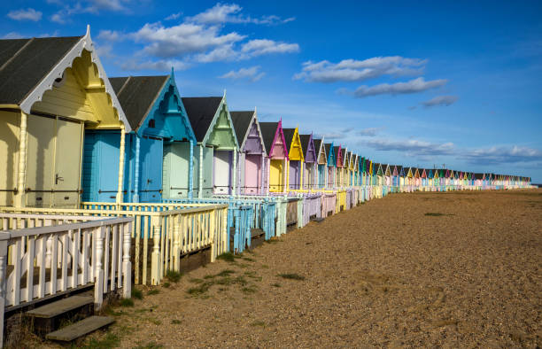 Beach Huts in Mersea Island