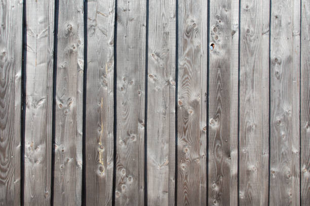pannelli grunge in legno recuperato wall paneling texture - wood reclaimed abstract dark foto e immagini stock