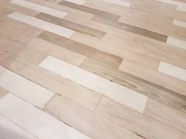 Photo of pattern of brown laminate floor