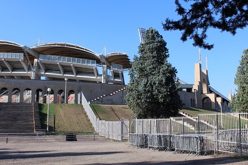 Stadium of Gerland in Lyon City named Matmut Stadium - Stdium of the LOU Rugby team - Lyon's rugby team