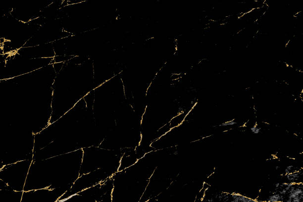 istock Black marble texture with gold pattern background design for cover book or brochure, poster or realistic business and design artwork. 1140440466