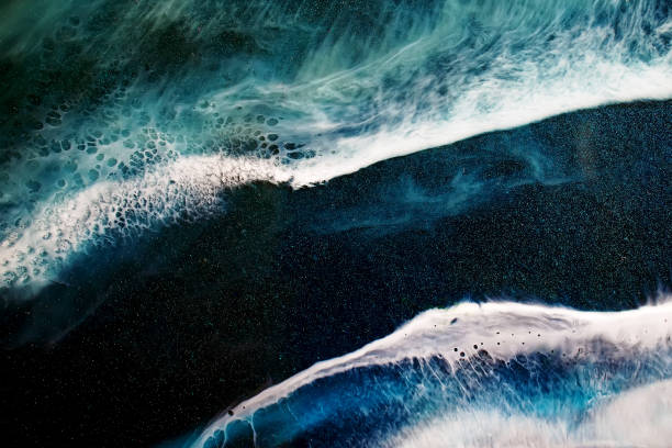 istock Part of original epoxy resin art 1140441588
