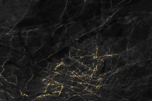 istock Black marble texture with gold pattern background design for cover book or brochure, poster or realistic business and design artwork. 1140443619