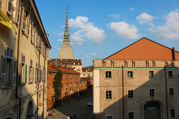 Cavallerizza Reale visual arts lab in summer. Turin, Italy.