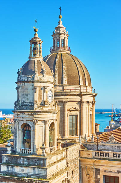 istock Saint Agatha Cathedral in Catania 1140452532