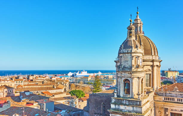 istock Old town of Catania 1140452533