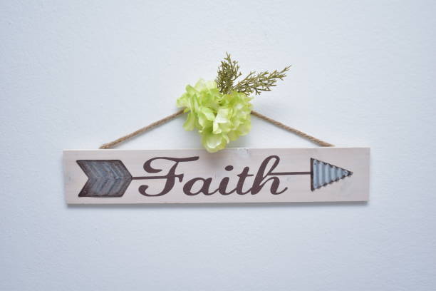 istock Faith arrow sign 1140456975