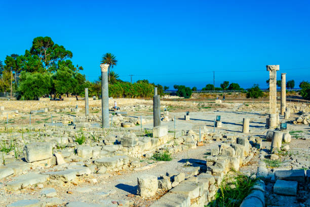 istock Ruins of ancient Amathus on Limassol, Cyprus 1140456976