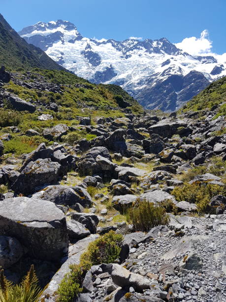 istock Rocky path to Icy Mountain 1140466610