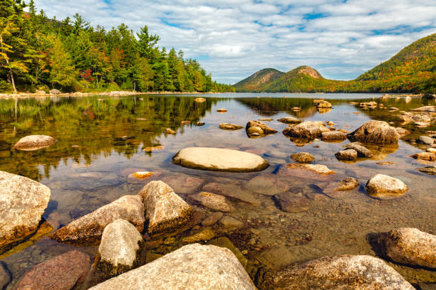 istock Jordan Pond in Acadia National Park, Maine 1140468308