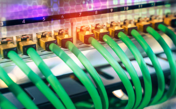 Network Rack Plugs 140+ Inch Plugs Stock Photos, Pictures & Royalty-Free Images - iStock