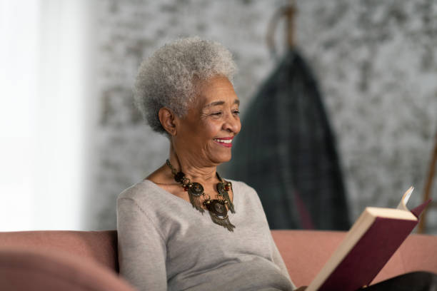 istock Ethnic Senior Citizen Reading 1140471550
