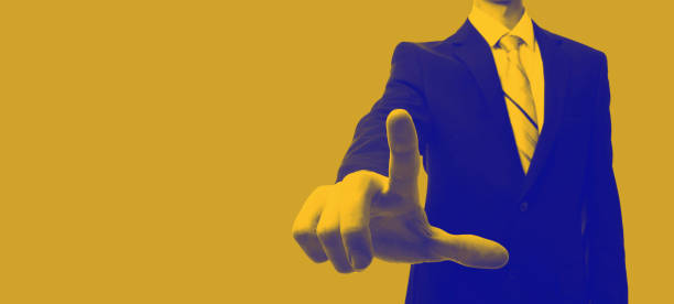 istock Businessman in duotone 1140471856