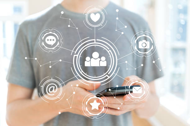 istock Social Media with man using a smartphone 1140471901