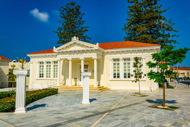 Town hall in Paphos, Cyprus