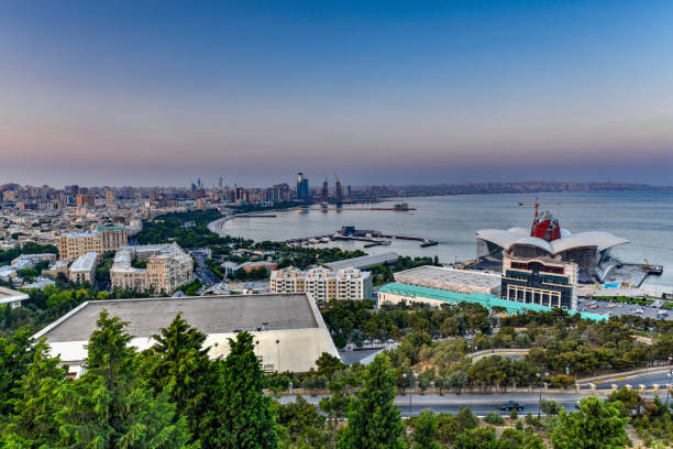 istock Caspian Waterfront Mall - Baku, Azerbaijan 1140488533