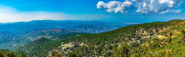 istock Troodos mountains on Cyprus 1140490171
