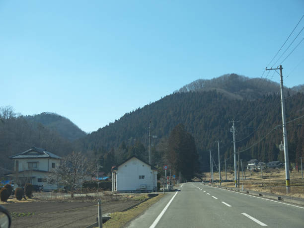 istock Driving by Yamagata country roads 1140490314