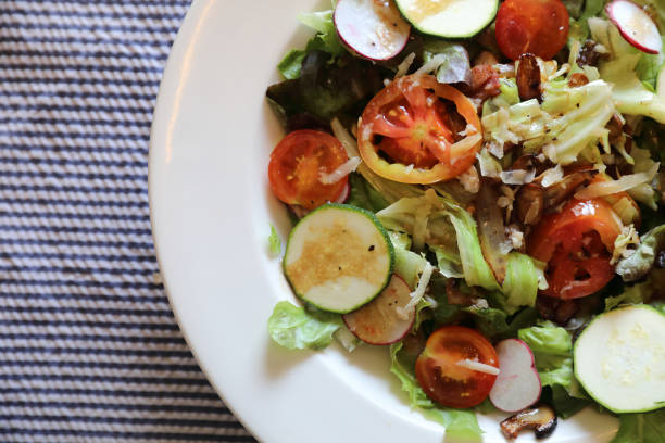 istock Fresh salad healthy food on table 1140490407