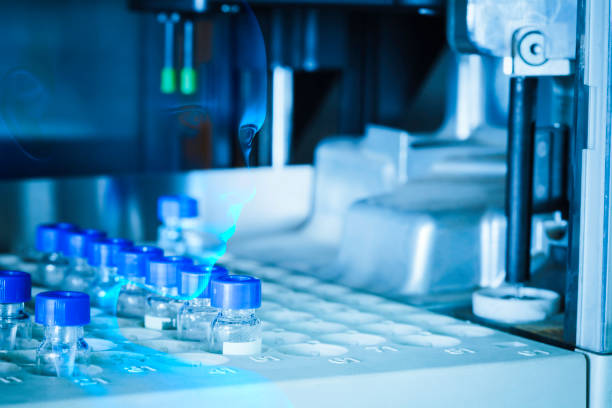 istock Ai Laboratory equipment working for sterilization 1140492161