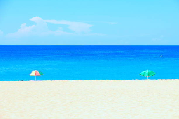istock Beautiful Karon Beach under Sunny Weather, Phuket, Thailand 1140493363