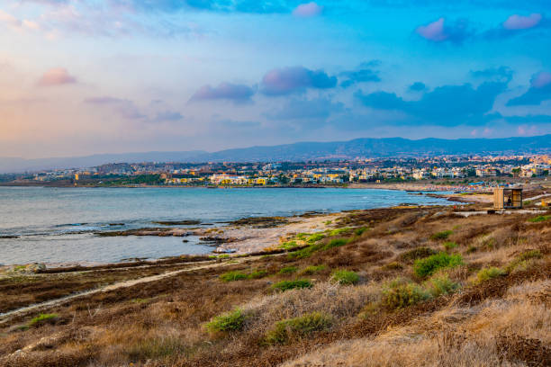 istock Sunset view of Paphos on Cyprus 1140497598